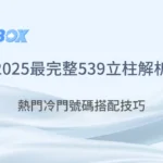 2025最完整539立柱解析